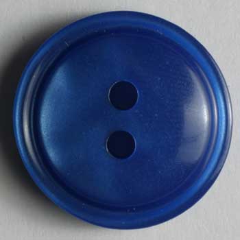 Blue Polyester Button