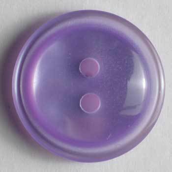 Lilac Polyester Button