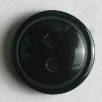 Green Polyester Button