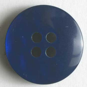 Navy Blue Polyester Button