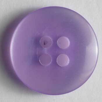 Lilac Polyester Button