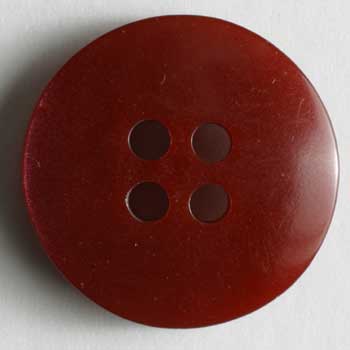 Wine Red Polyester Button