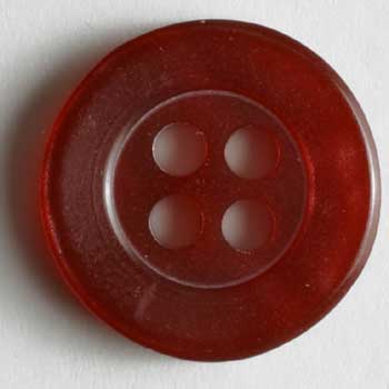 Wine Red Polyester Button