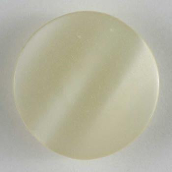 Off White Polyester Button