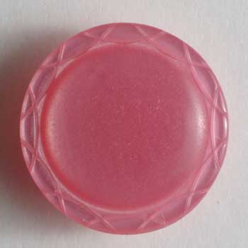 Pink Polyester Button