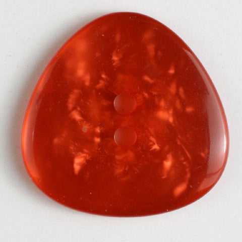 Red Polyester Button