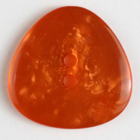 Orange Polyester Button