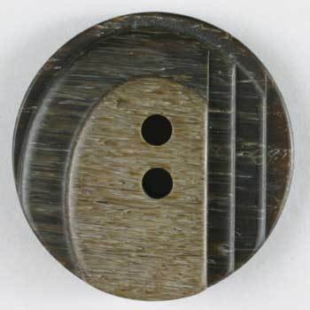 Brown Polyester Button