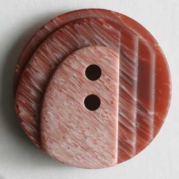 Wine Red Polyester Button