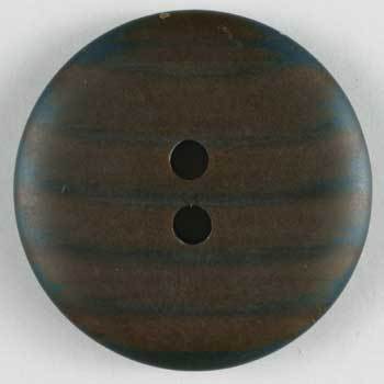 Brown Polyester Button