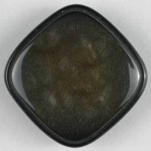 Brown Polyester Button