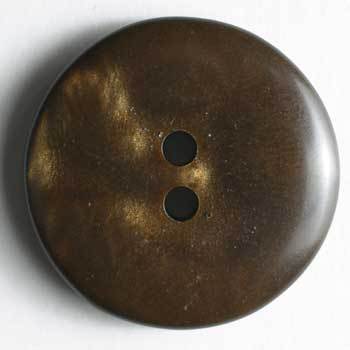 Brown Polyester Button