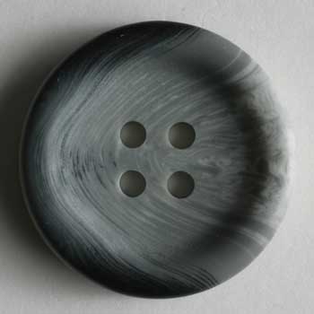 Grey Polyester Button