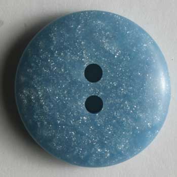 Blue Polyester Button