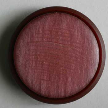 Wine Red Polyester Button