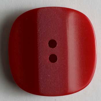 Red Polyester Button