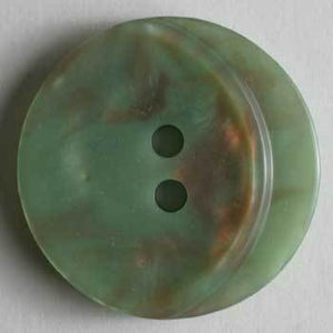 Green Polyester Button