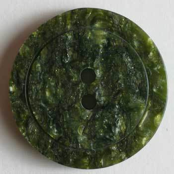 Green Polyester Button