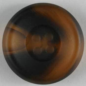 Brown Polyester Button