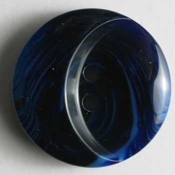 Navy Blue Polyester Button