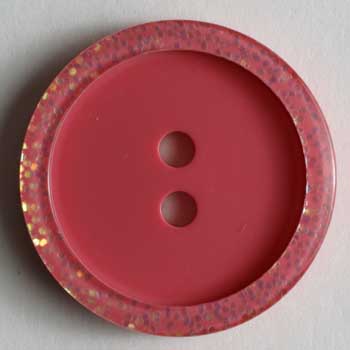 Pink Polyester Button