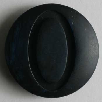 Navy Blue Polyester Button