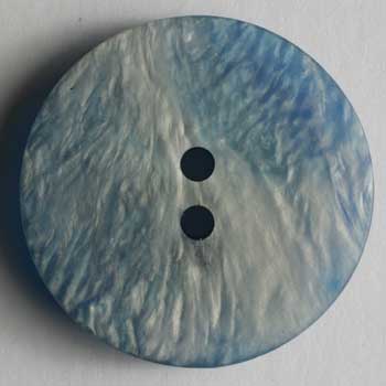 Blue Polyester Button