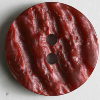 Wine Red Polyester Button
