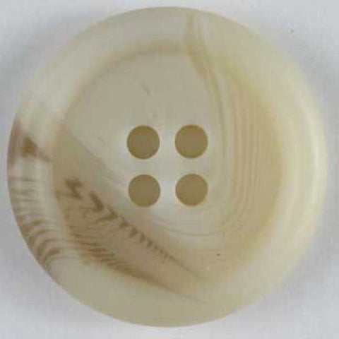 Beige Polyester Button