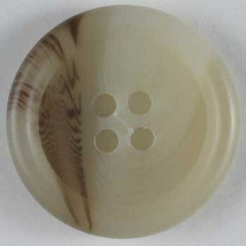 Beige Polyester Button