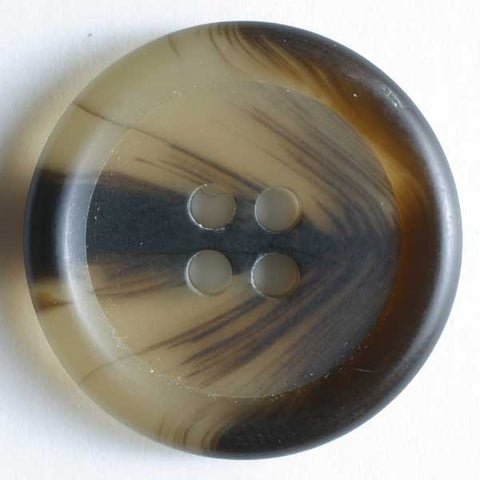 Brown Polyester Button