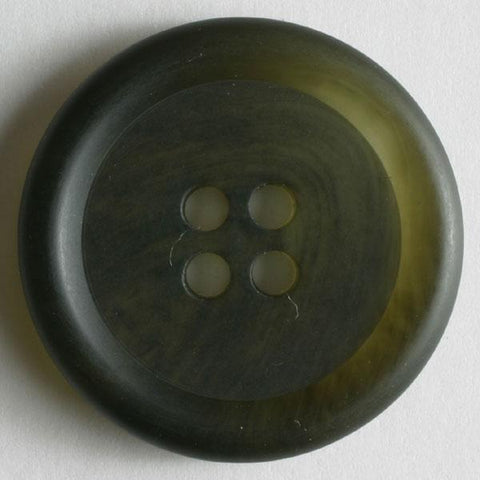 Green Polyester Button