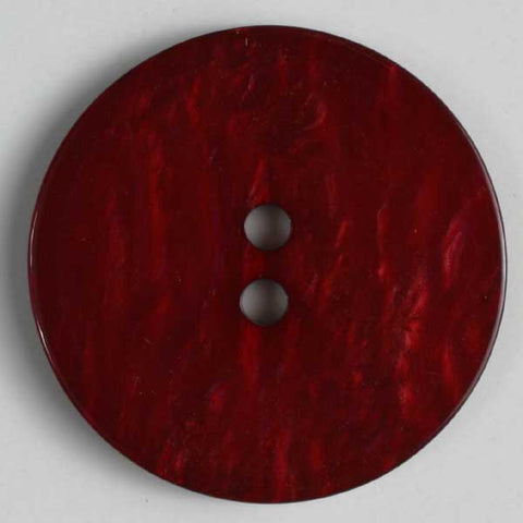 Wine Red Polyester Button