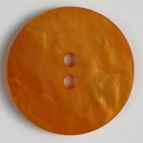 Orange Polyester Button