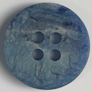 Blue Polyester Button