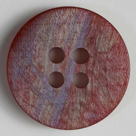 Red Polyester Button