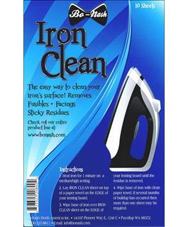 Bo-Nash Iron Clean Sheets 10pc