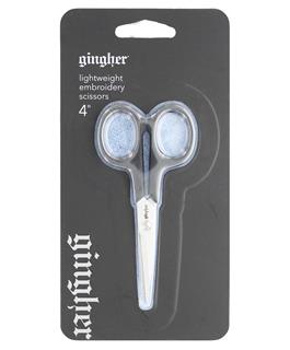 Gingher 4" Embroidery Scissors Lightweight