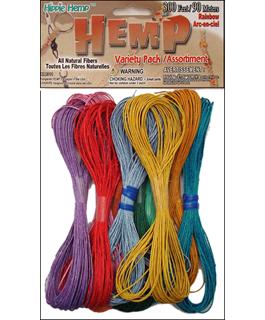 Pepperell Hippie Hemp Variety Pack Rainbow 10pc