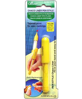 Clover Chaco Liner Pen Style Yellow