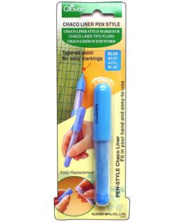 Clover Chaco Liner Pen Style Blue