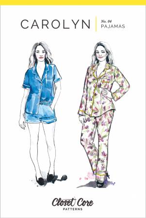 Carolyn Pajamas Pattern - sizes 0-20