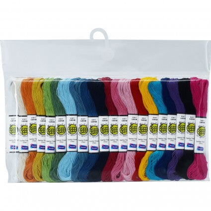 Olympus Sashiko Thin Thread 20 Color Assortment