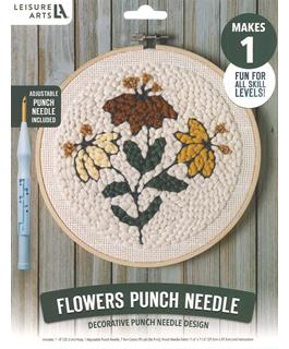 Flowers Punch Needle Kit