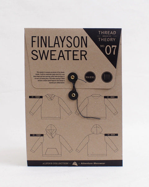 Finlayson Sweater Pattern - Men's sizes XS-XXL
