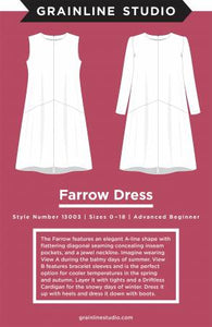 Farrow Dress Pattern - sizes 0-18