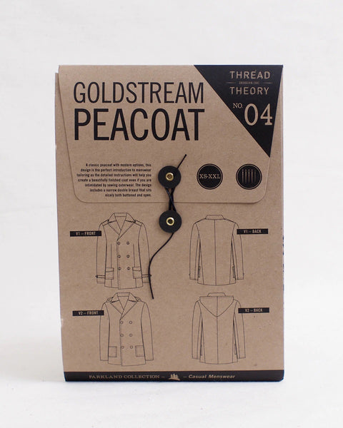 Goldstream Peacoat Pattern - Men's sizes XS-XXL