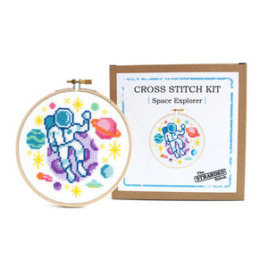 Space Explorer Cross Stitch Kit