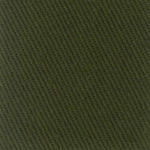 Bull Denim Cotton Fabric - Canteen Olive
