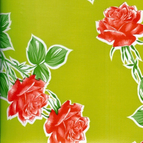 Havana Oilcloth - Lime